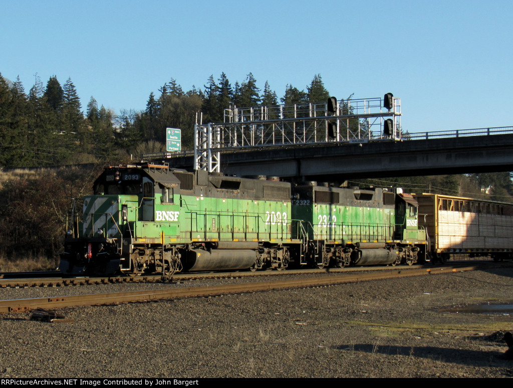 BNSF 868 Local 
